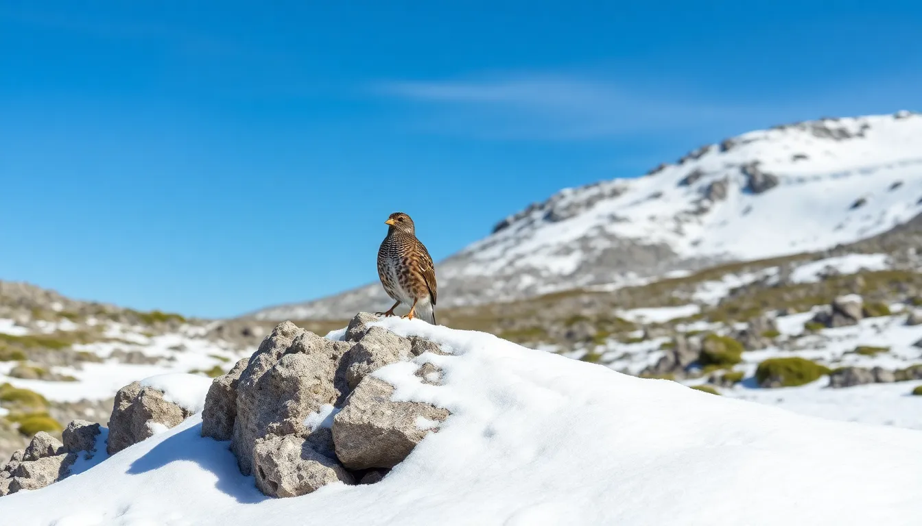 6 ptarmigan bird