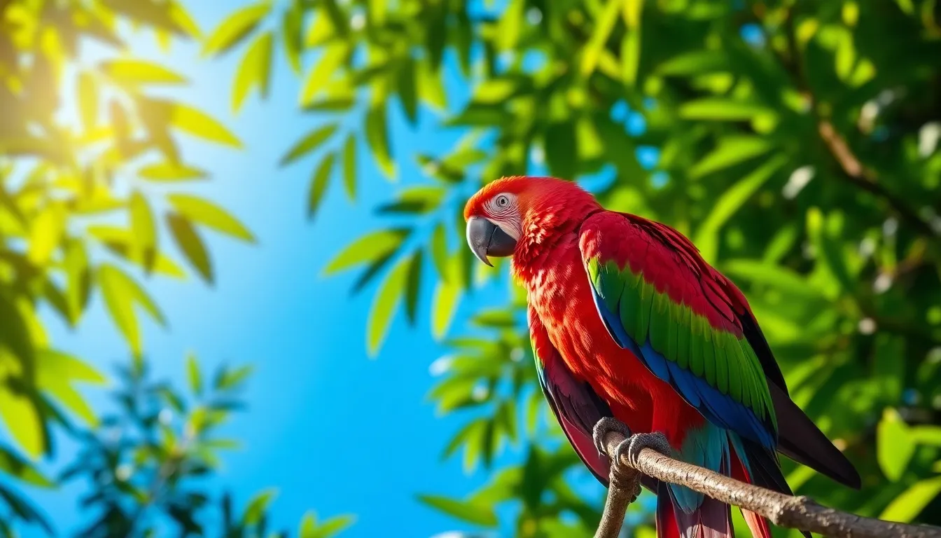 6 tropical bird