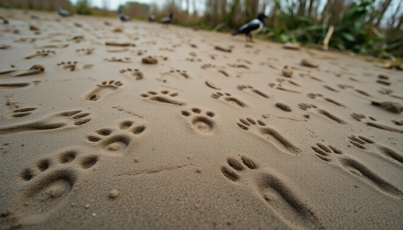 7 bird footprint