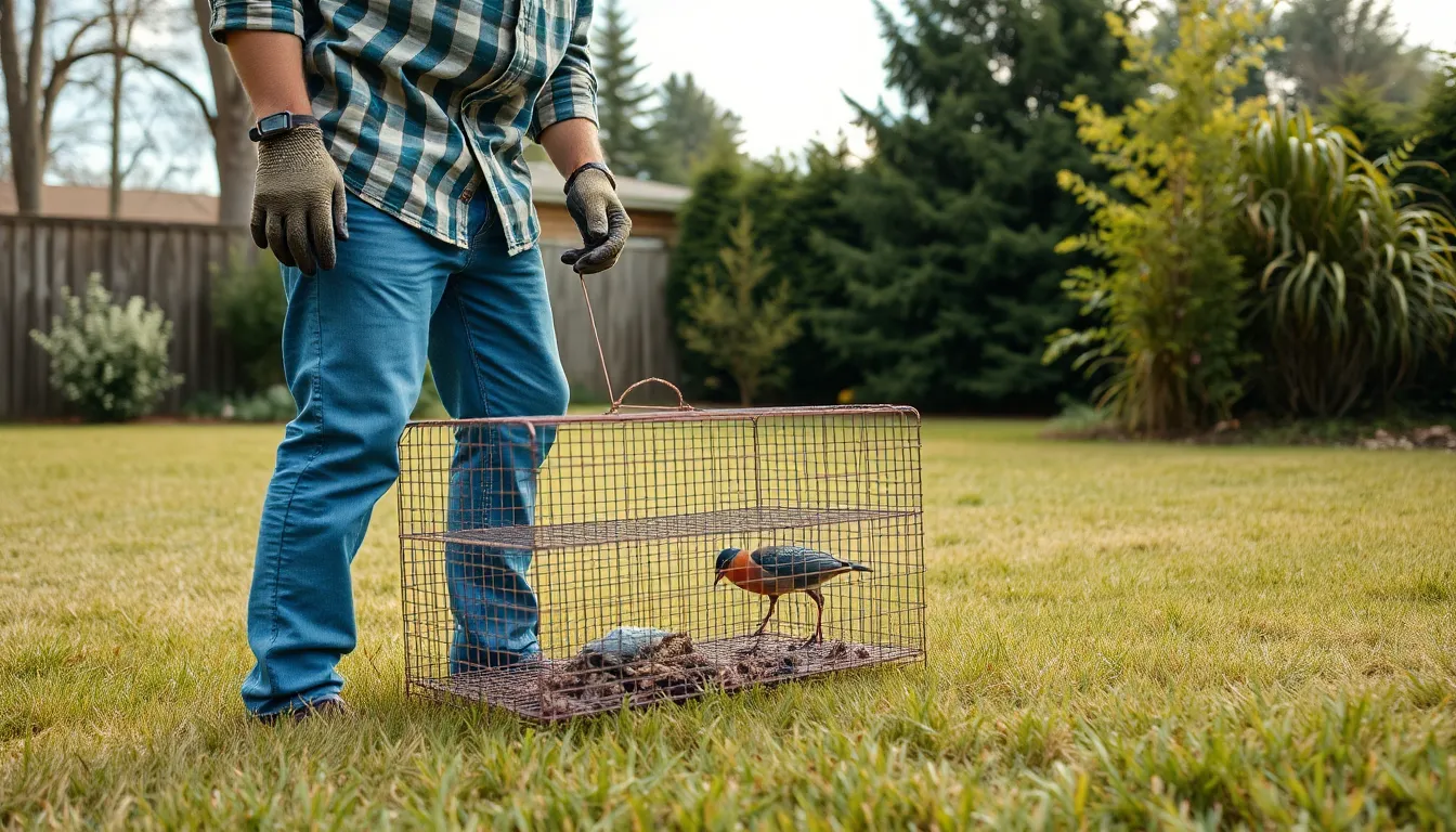 7 bird trap