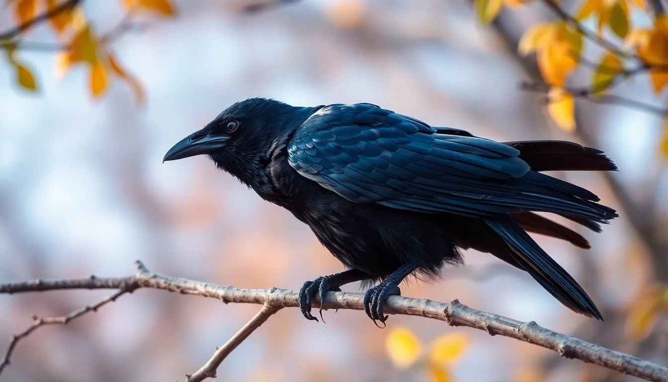 7 raven pfp bird