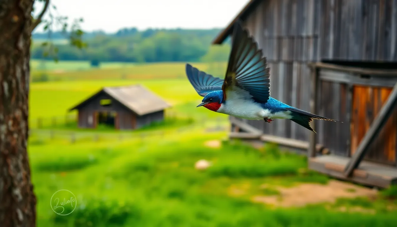 7 swallow bird
