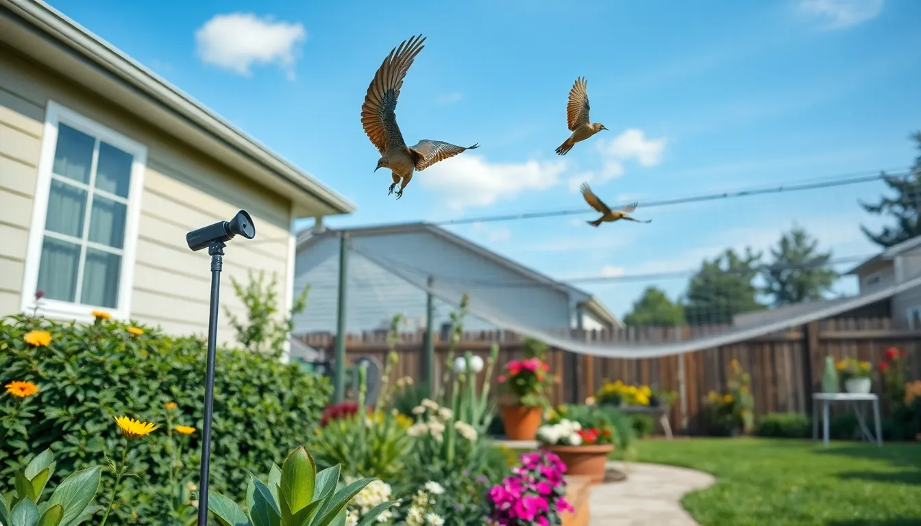 8 bird trap