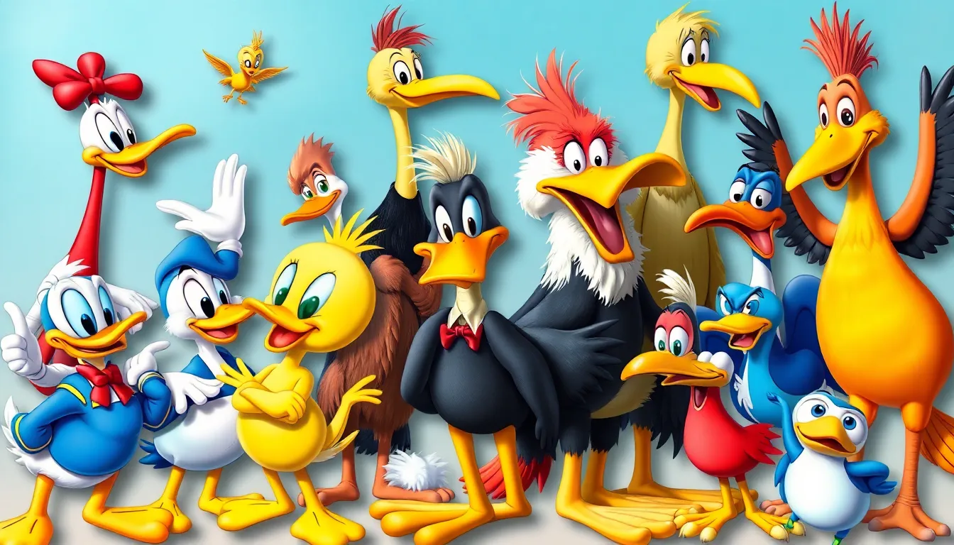 Anthropomorphic Bird Characters: Why We Love Human-Like Birds in Animation 1 anthropomorphic bird