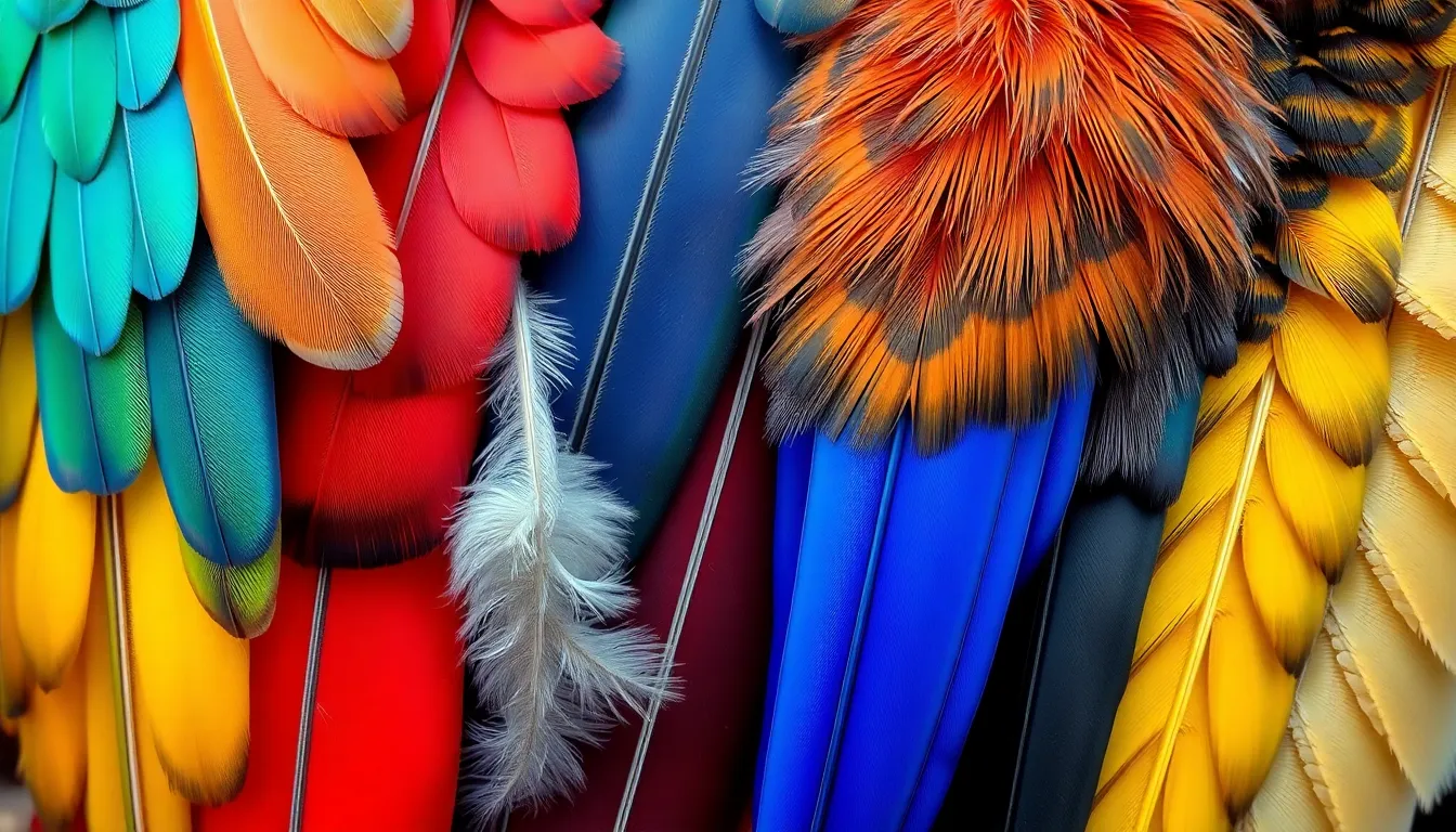 bird feathers