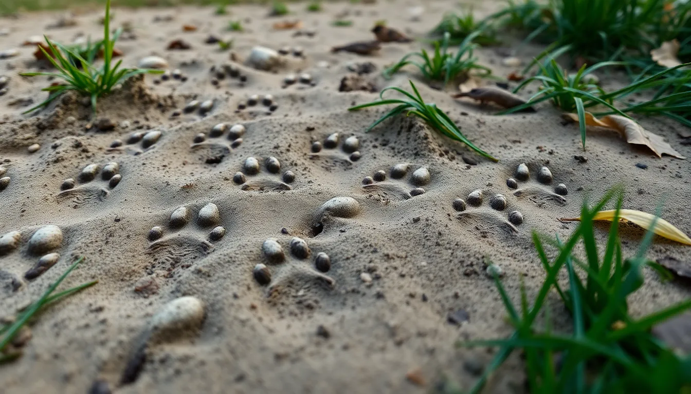 bird footprint