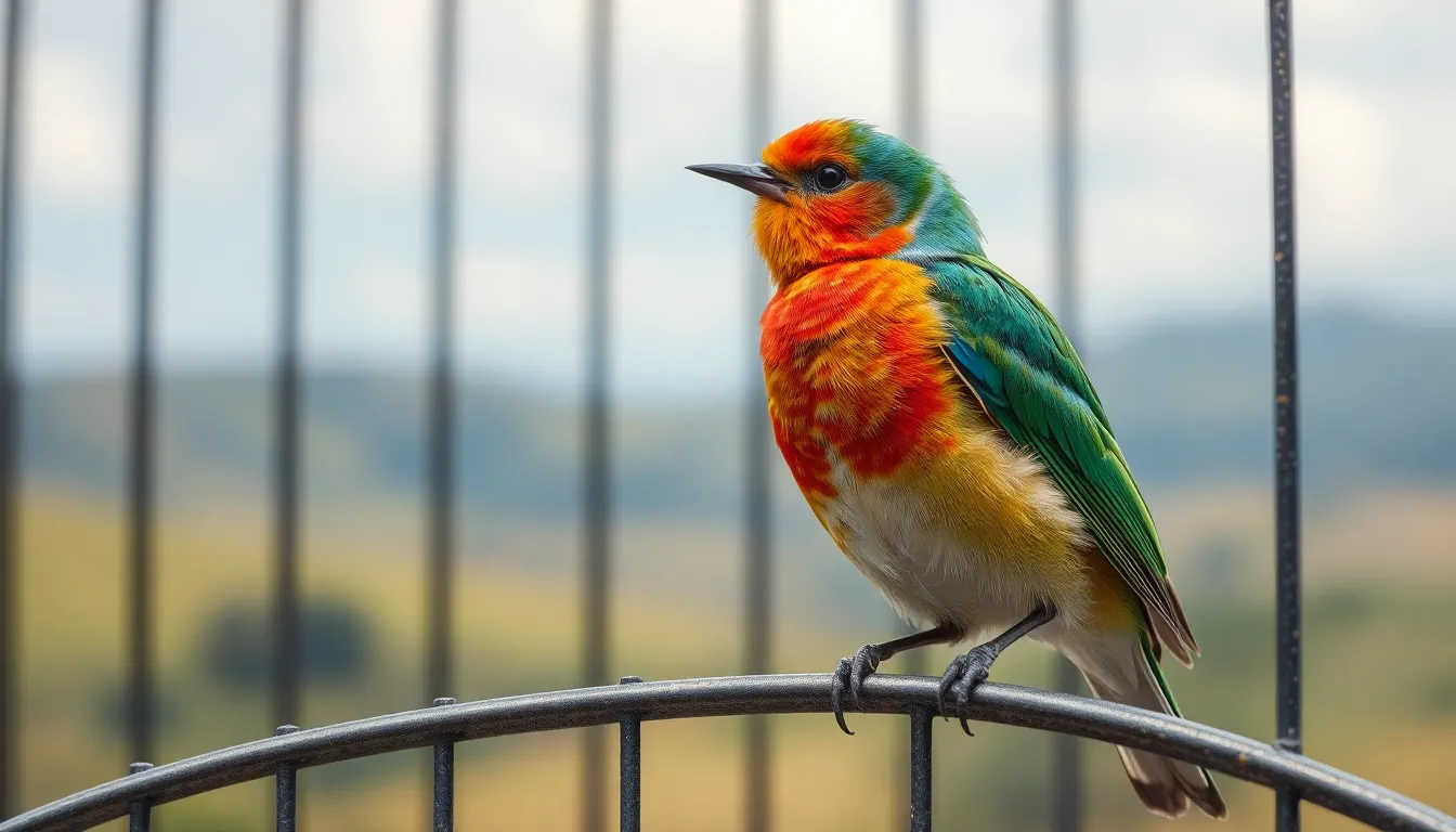Bird in a Cage: The Powerful Symbolism That Captivates Literature and Art 1 bird in a cage