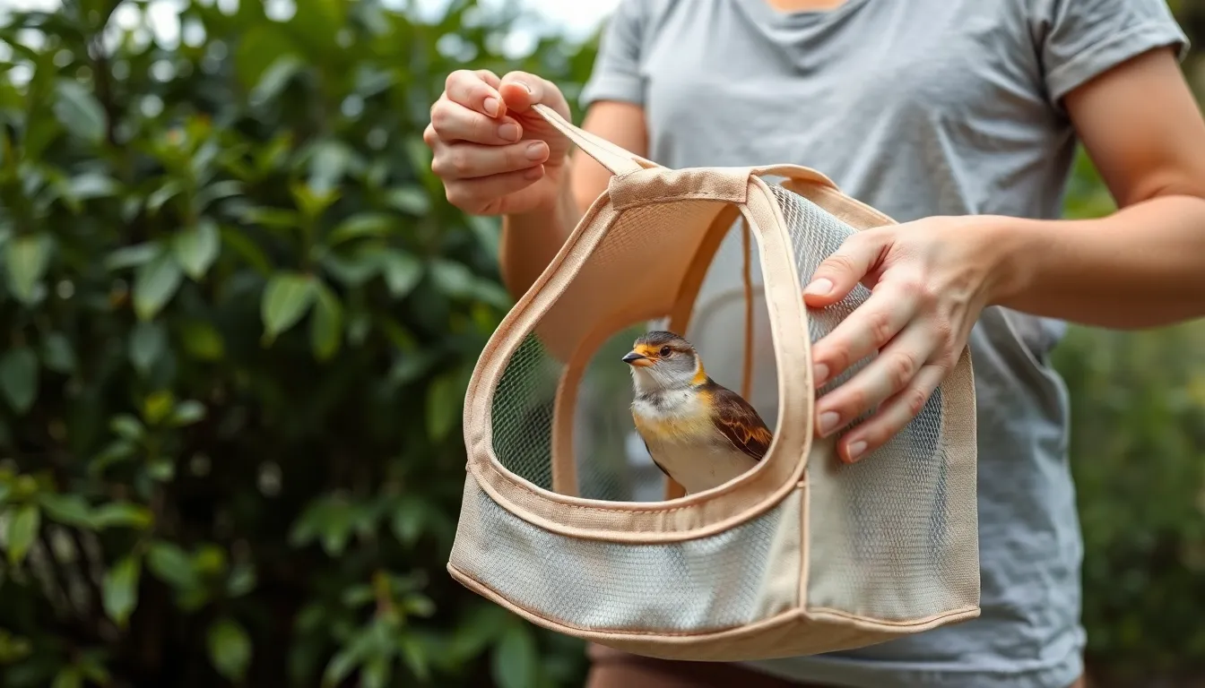 bird in bag