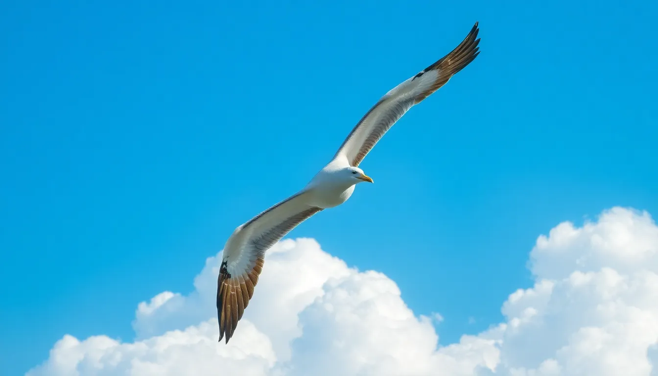 bird in flight