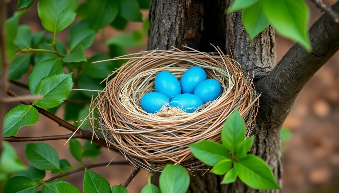 bird in nest