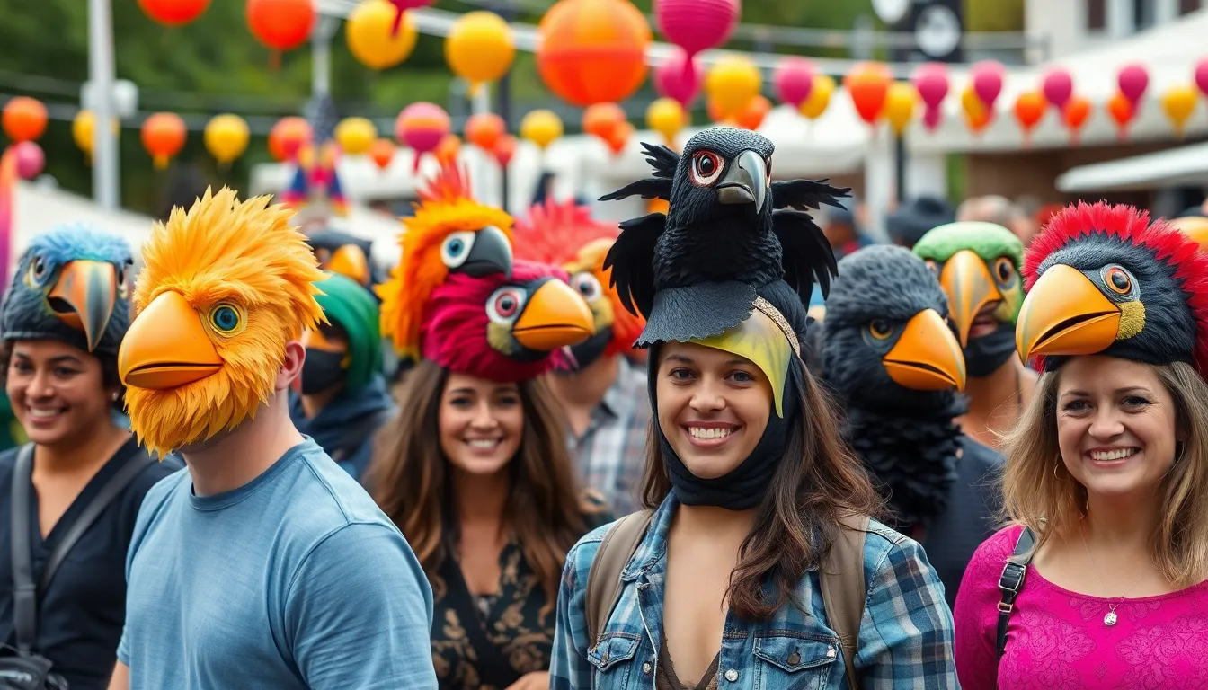 bird mask