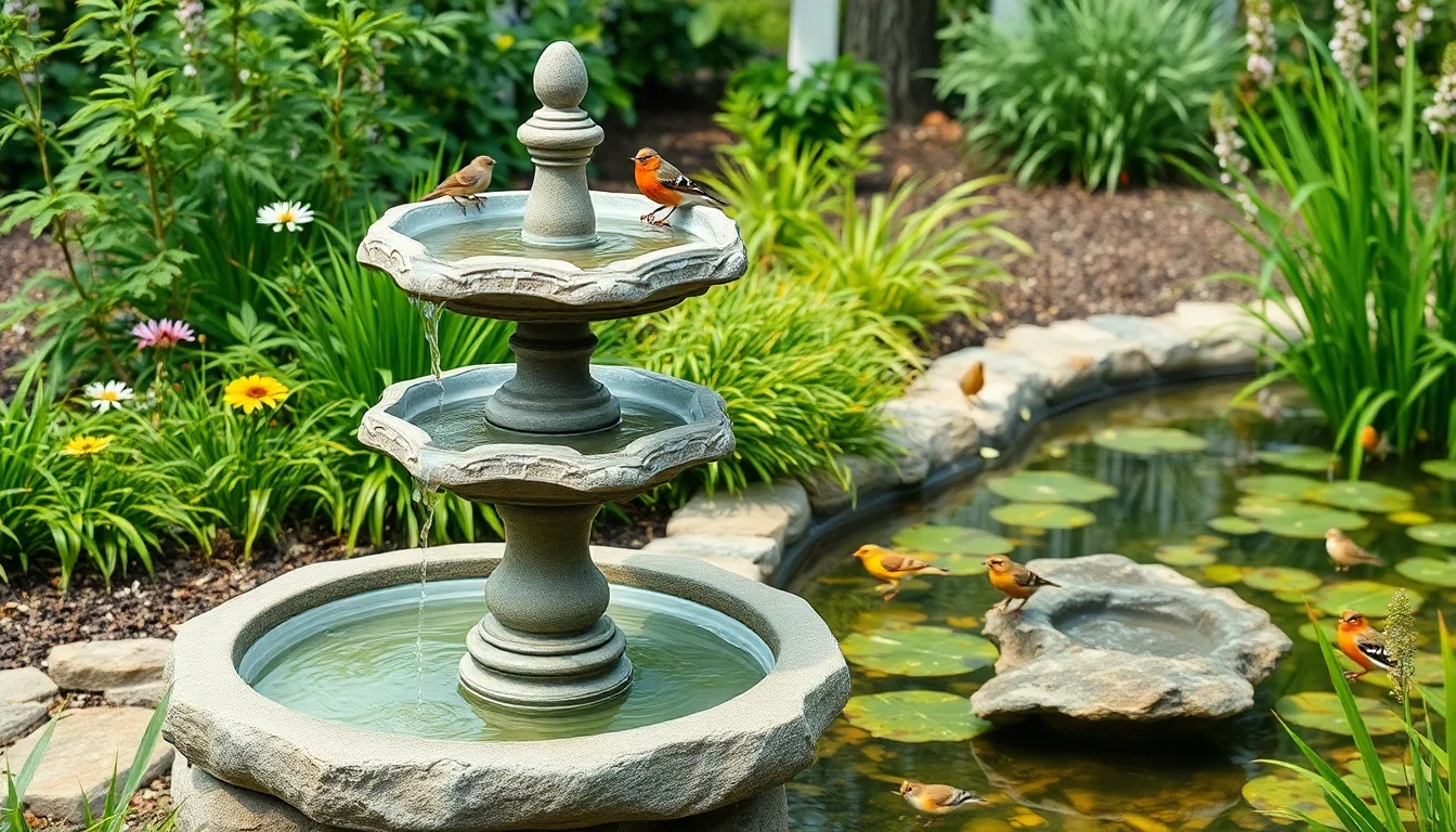 bird water