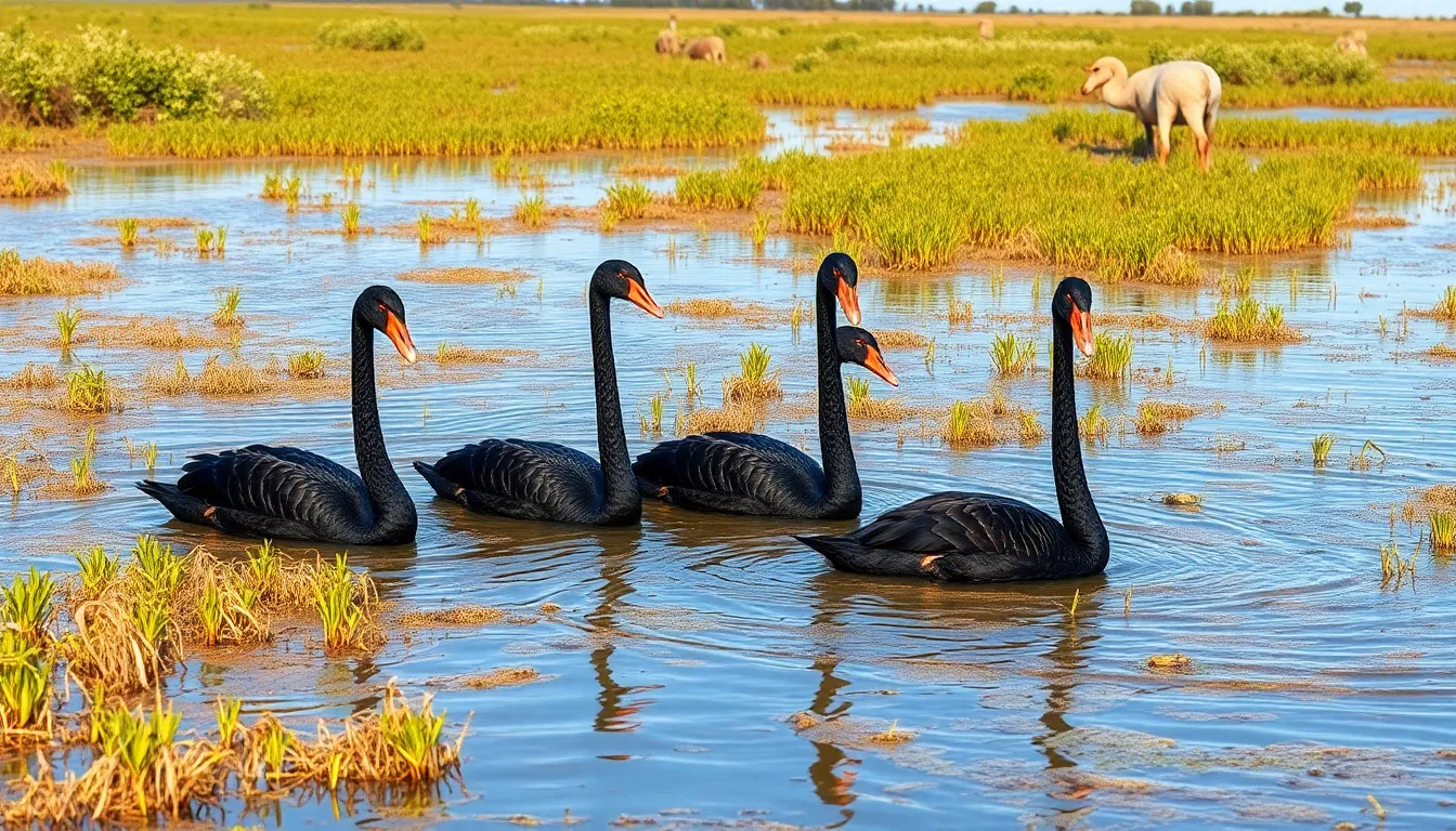 Black Swan Bird: Australia's Most Elegant Waterfowl Species Explained 1 black swan bird