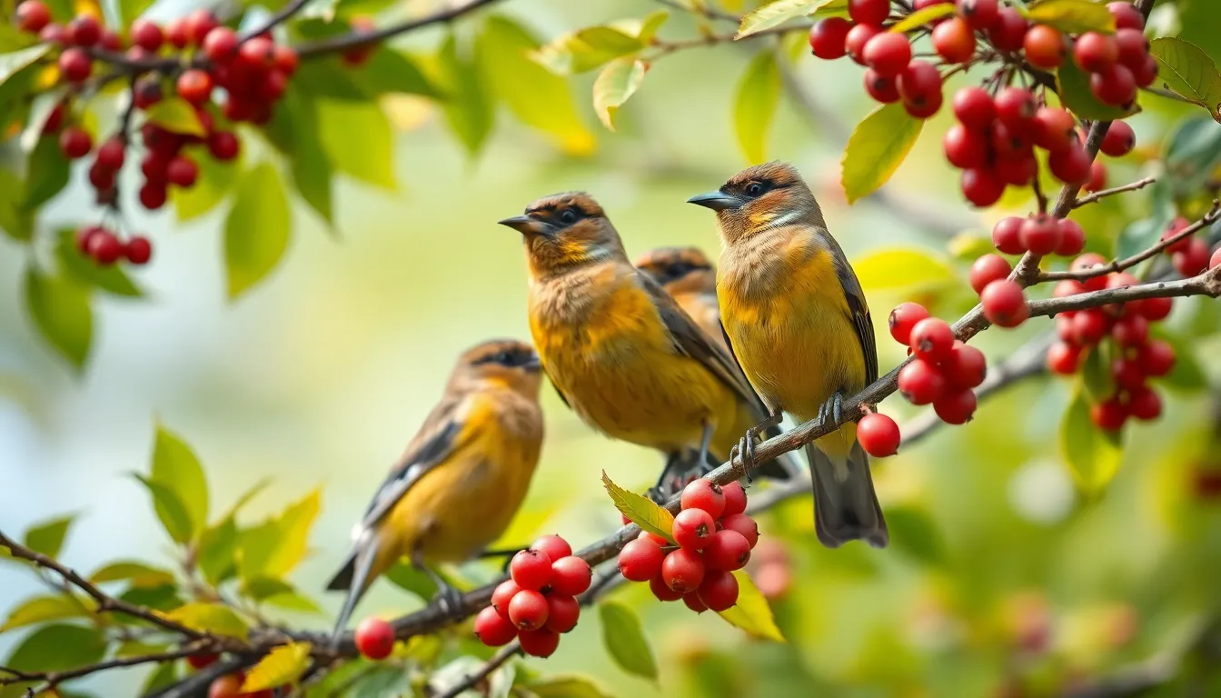 Cedar Waxwing Bird: The Complete Guide to North America's Fruit-Loving Songbird 1 cedar waxwing bird