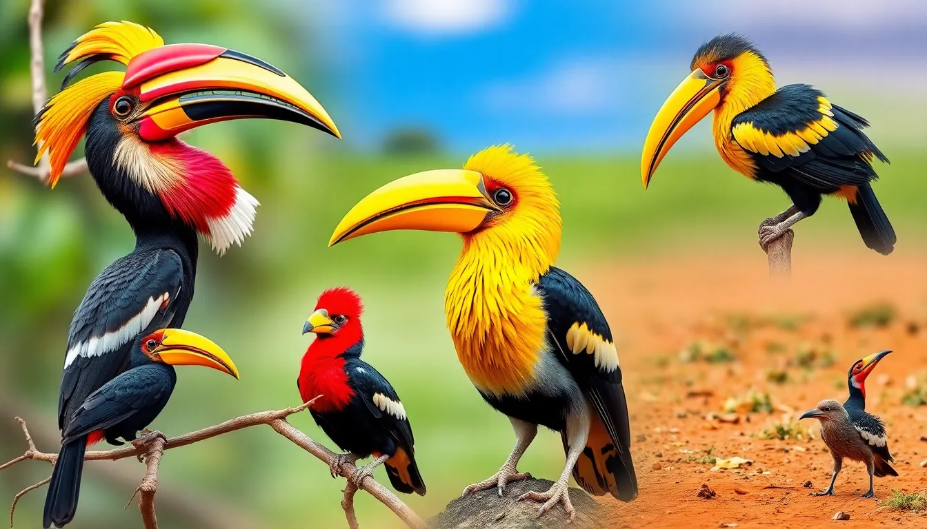 Complete Guide to the Hornbill Bird: Species, Habitat & Conservation Facts 1 hornbill bird