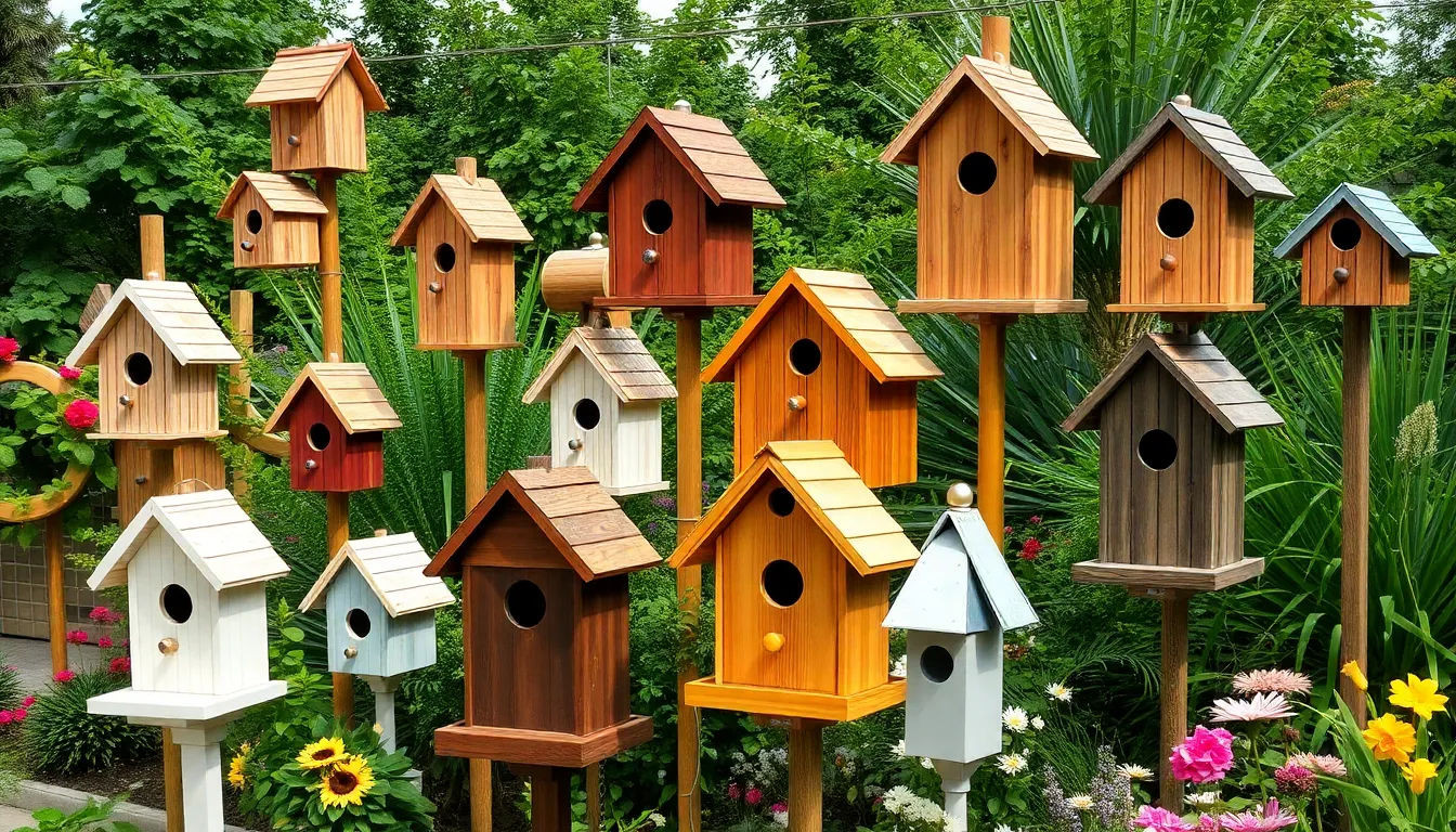 large bird houses
