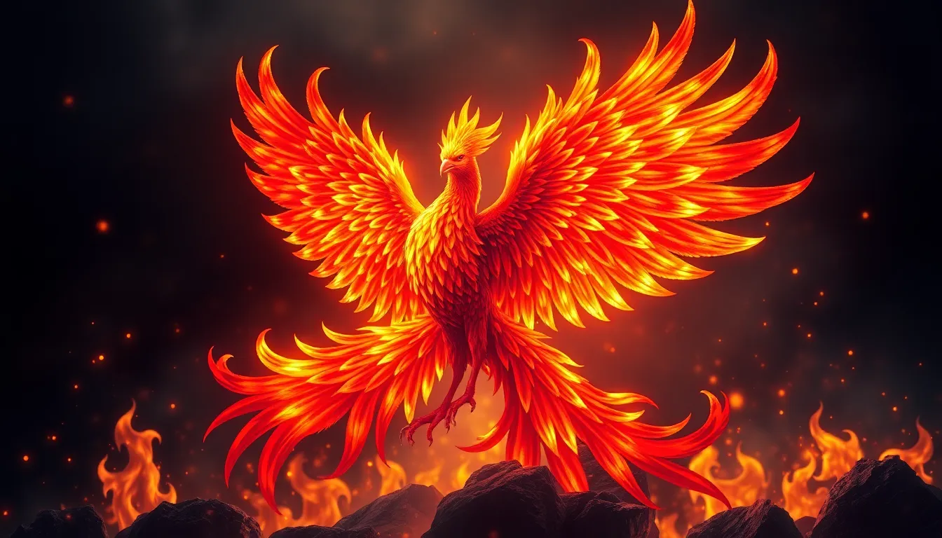 phoenix aesthetic bird