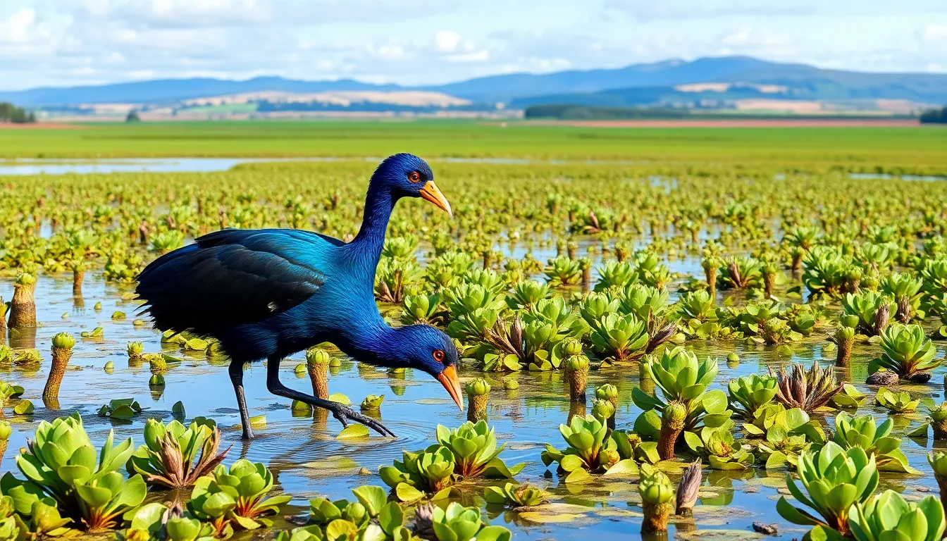 pukeko bird
