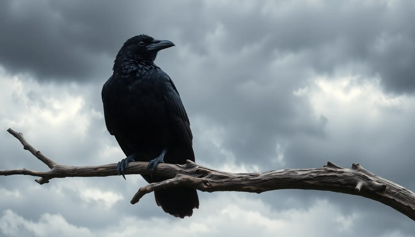 raven pfp bird