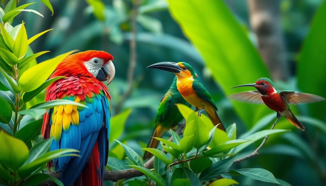 tropical bird