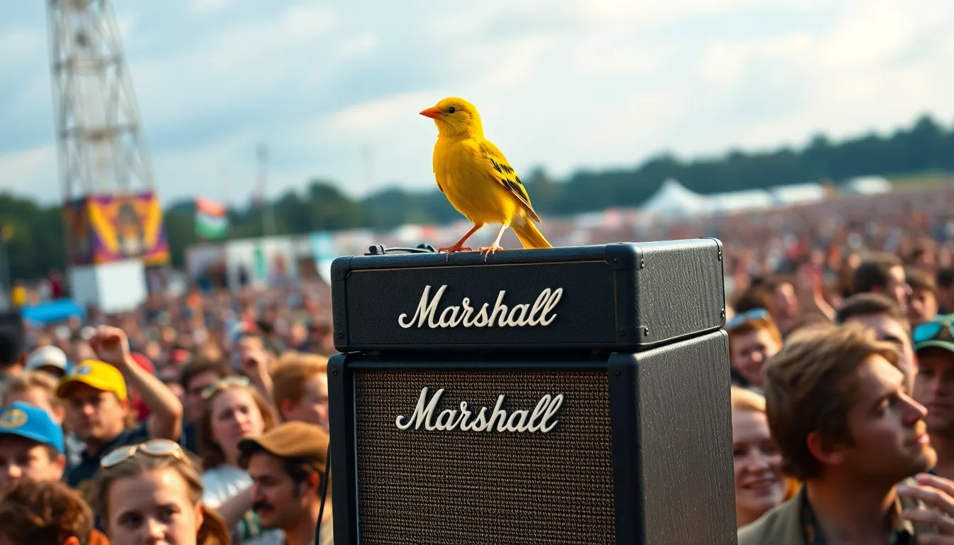 The Woodstock Bird: How a Yellow Canary Became the Festival's Hidden Symbol of Peace 1 woodstock bird